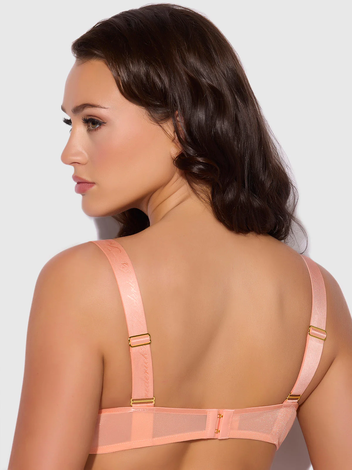 Pia Unlined Cutout Mesh Bra - Image 7