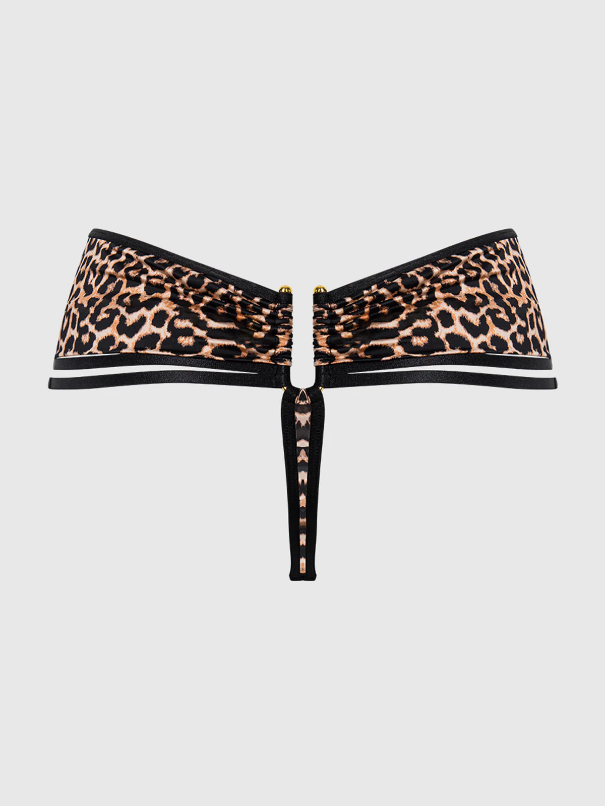 Raven Crotchless & Strappy U-Hook Panty - Image 10
