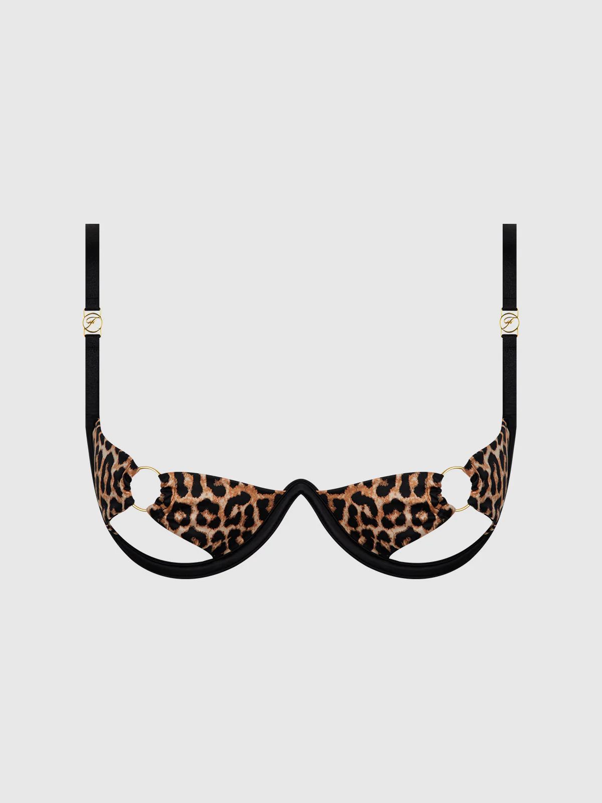Raven O-Ring Open Cup Bra - Image 9