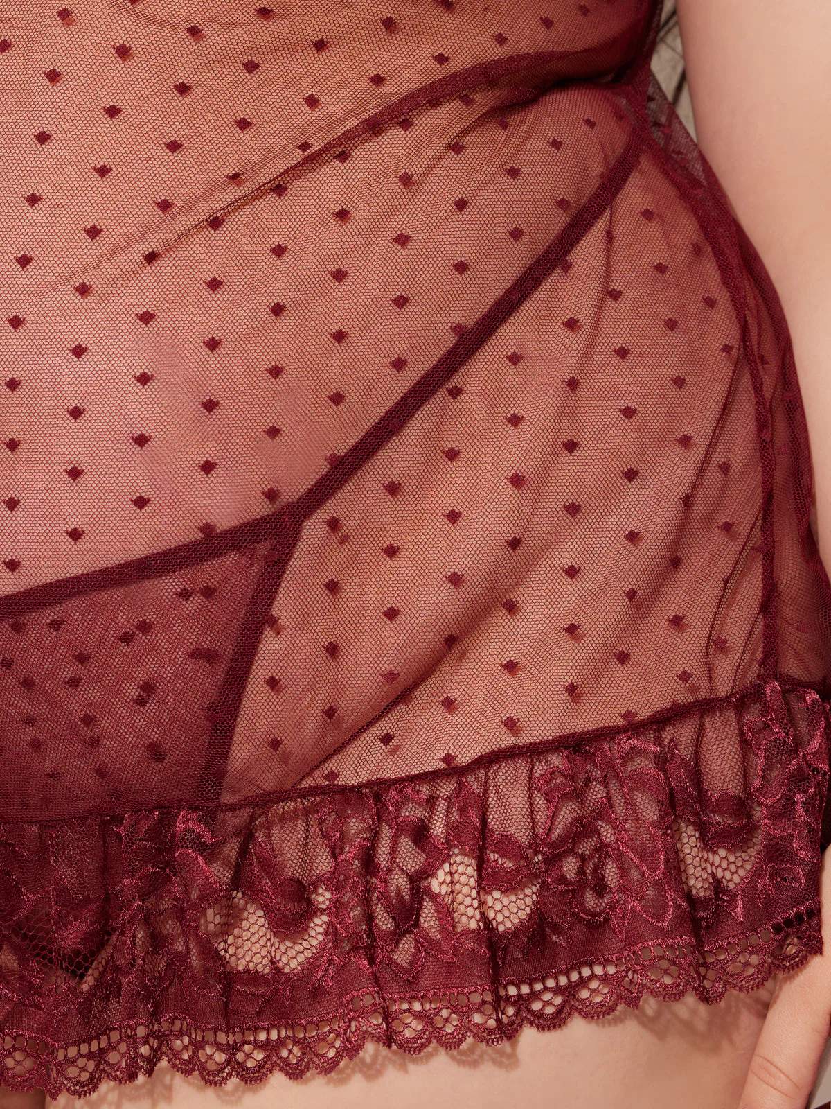 Riley Lace Babydoll Set - Image 7