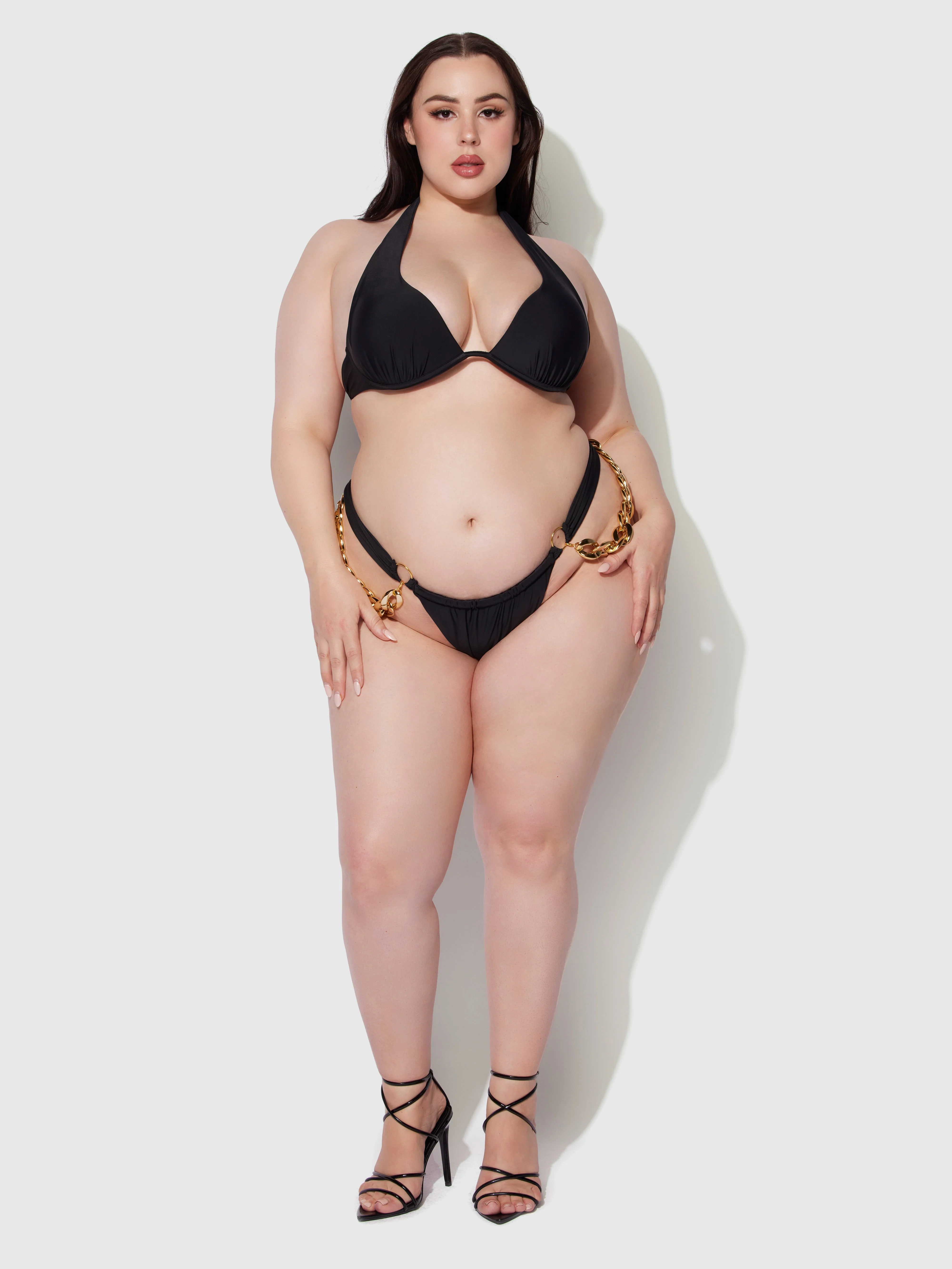 Rising Star Chain Side Thong Swim Bottom - Image 10