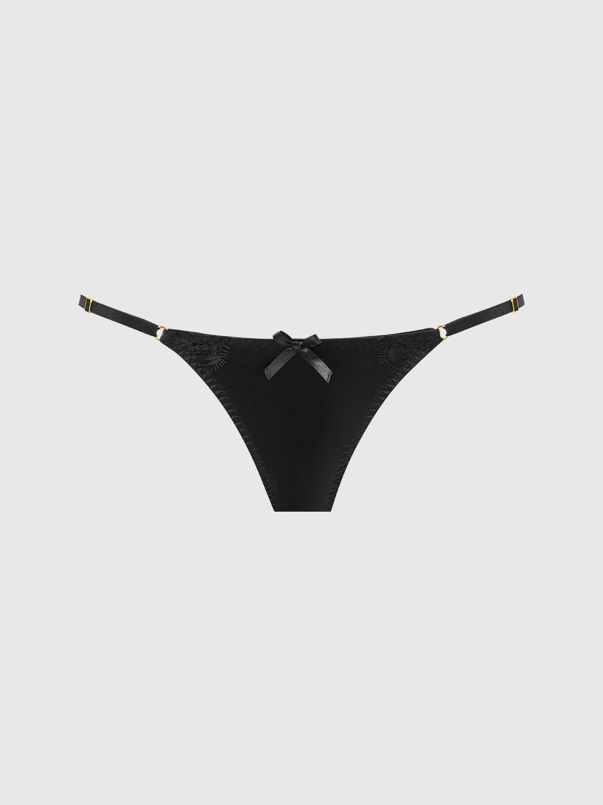 Rising Star Lace & Liquid Satin Bikini - Image 8