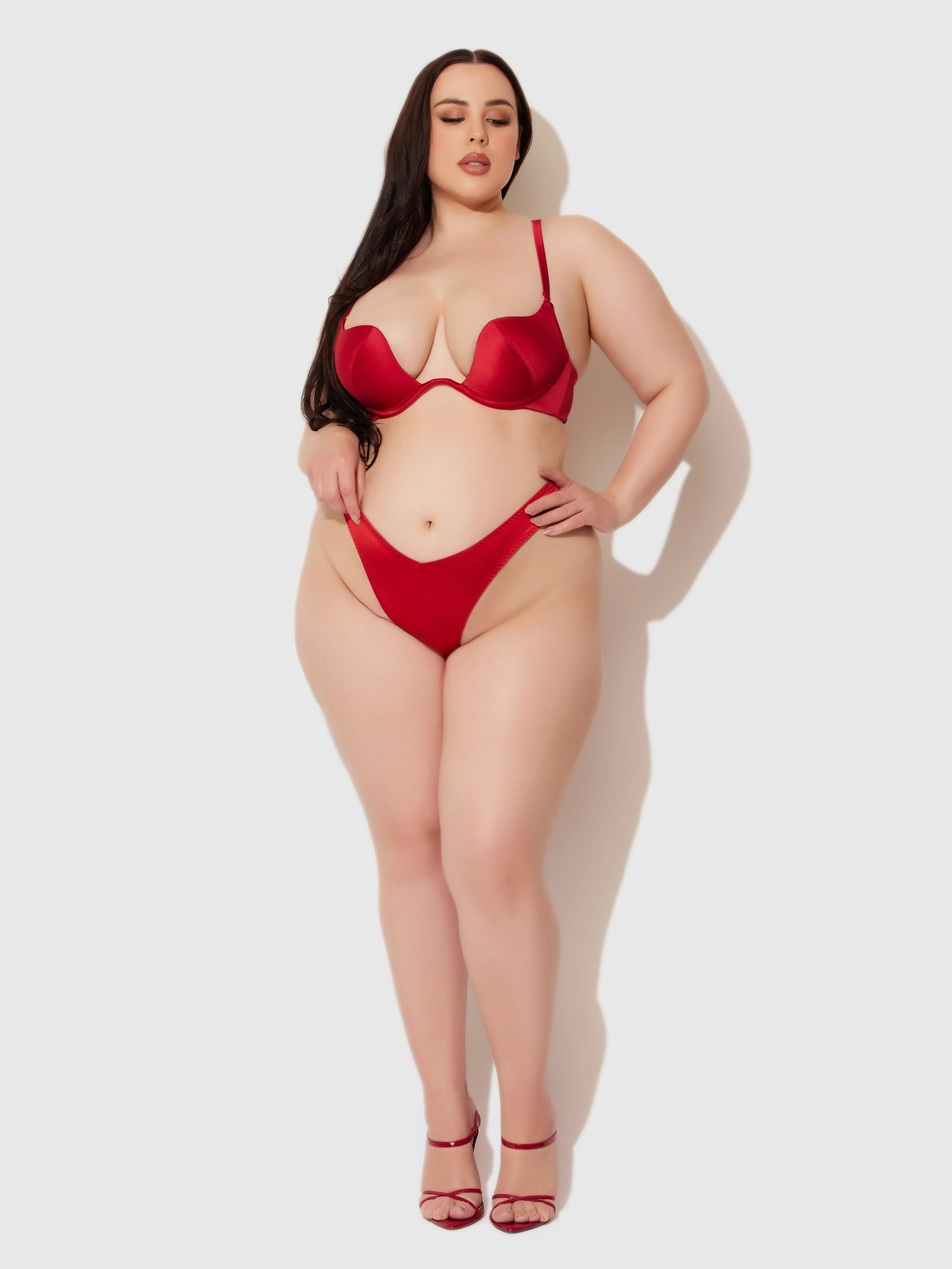 Rising Star Liquid Satin Tanga - Image 4