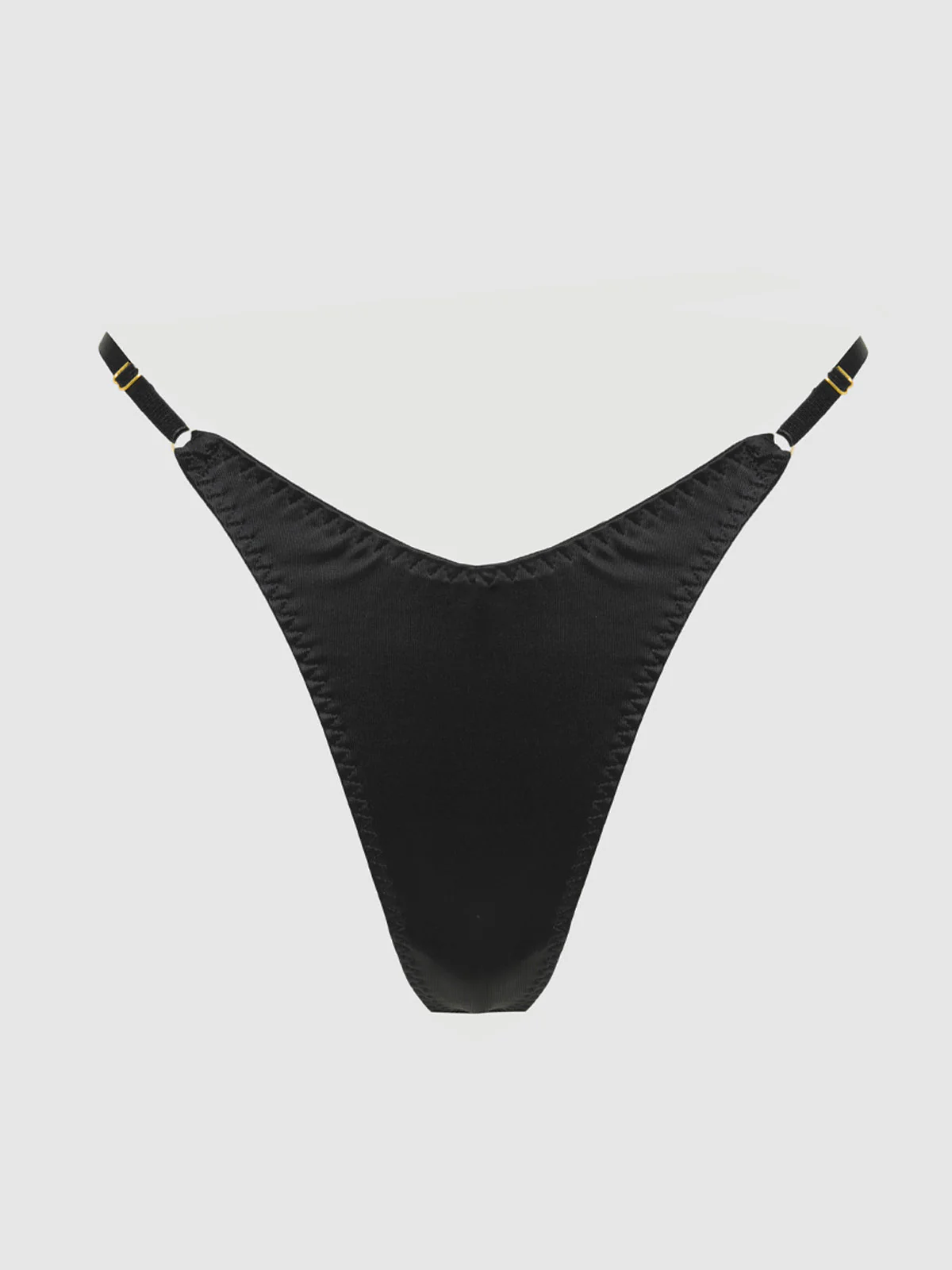 Rising Star Liquid Satin Thong - Image 11