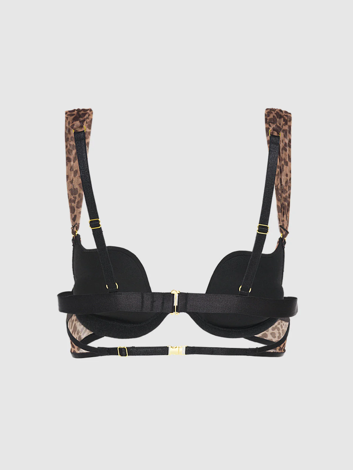 Rising Star Plunge Push Up Bra in Alanza Fine Mesh - Image 6