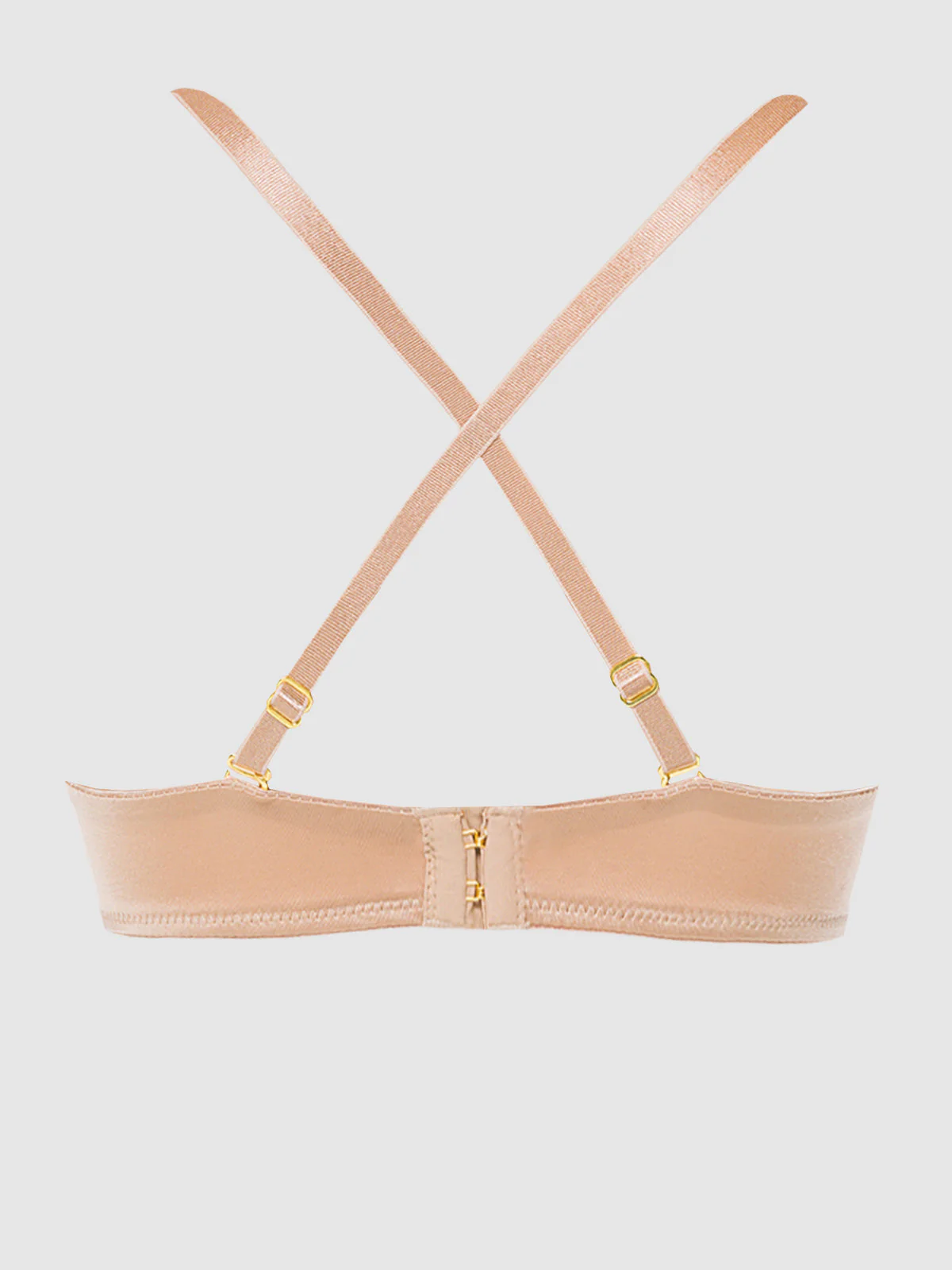Rising Star Plunge Push Up Bra in Liquid Satin - Image 14