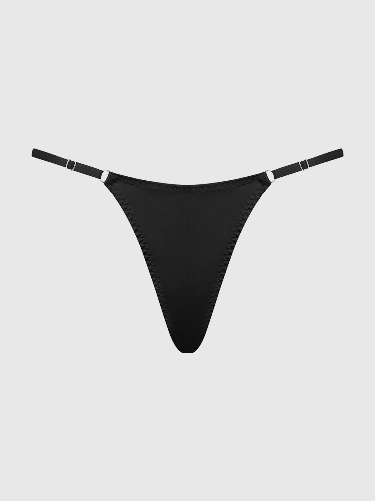 Rising Star Rhinestone Net Back G-String - Image 2