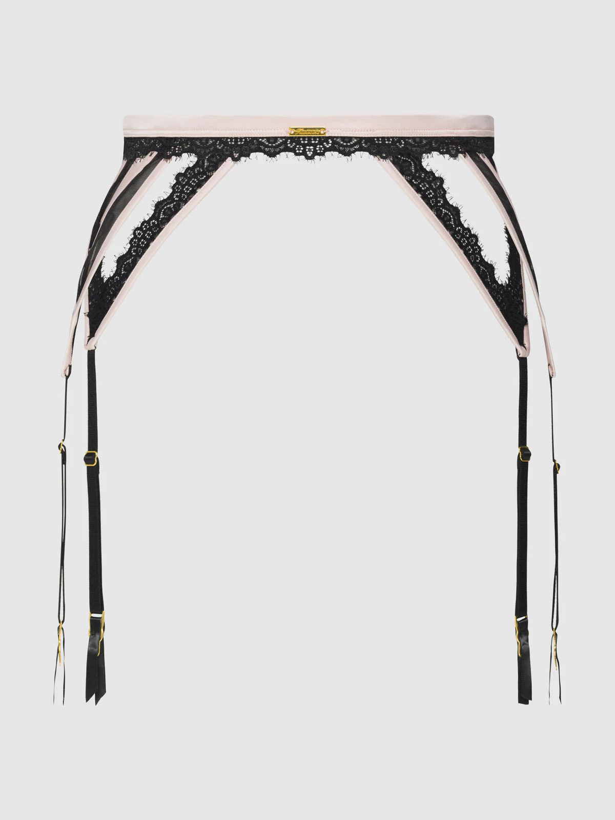 Rosalind Satin & Lace Garter Belt - Image 10