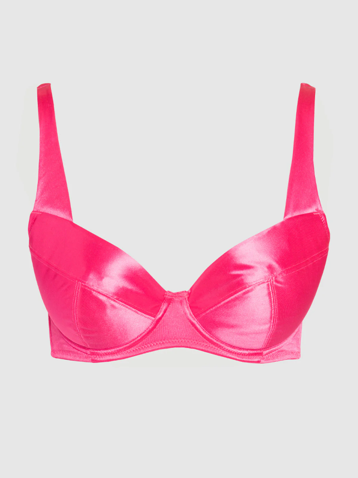 Va Va Voom Satin Full Figure Push Up Bra - Image 5