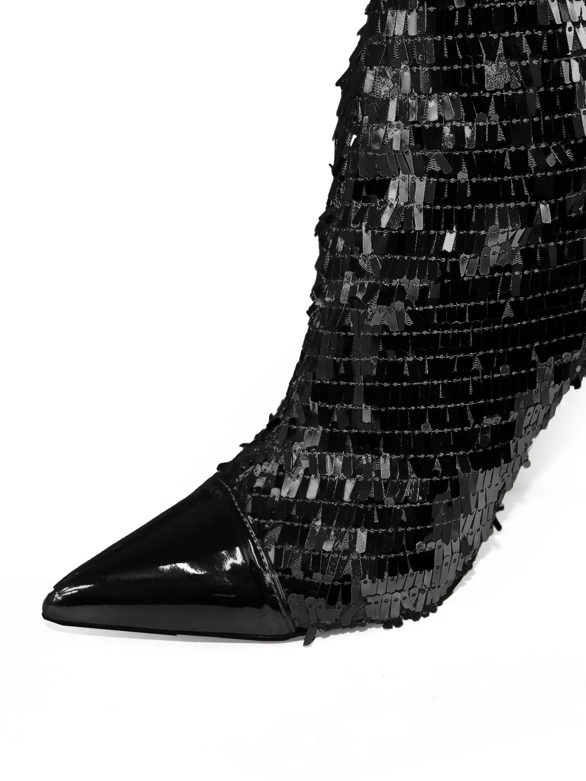 Vitoria Sequin Knee High Boots - Image 5