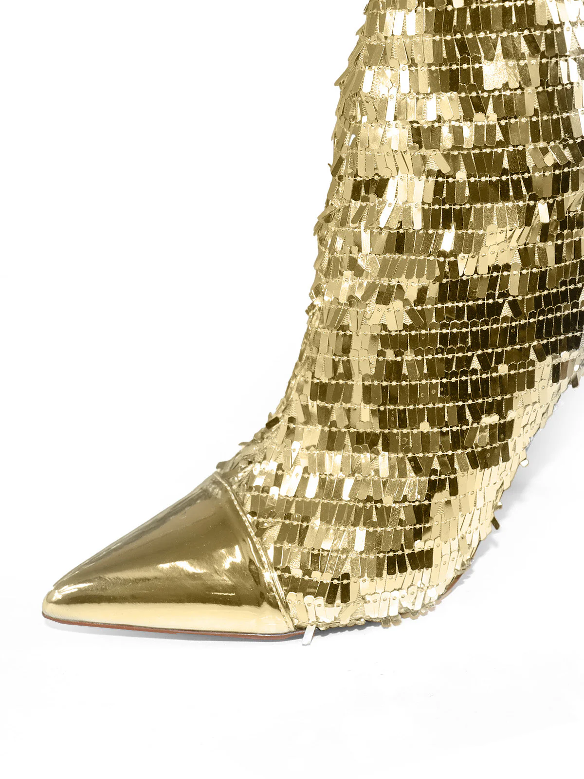 Vitoria Sequin Knee High Boots - Image 2