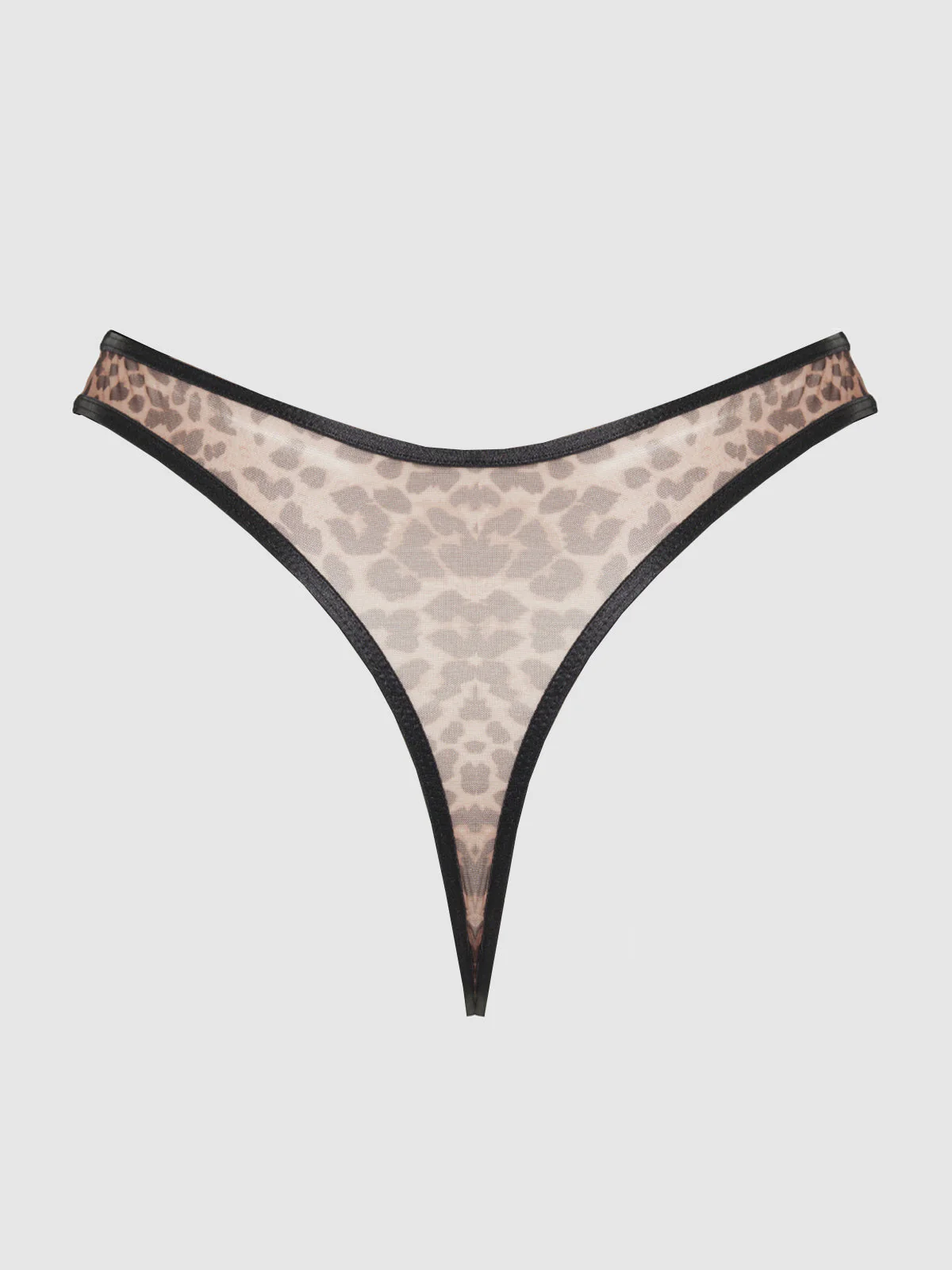 Vivienne Crotchless Mesh Thong - Image 7