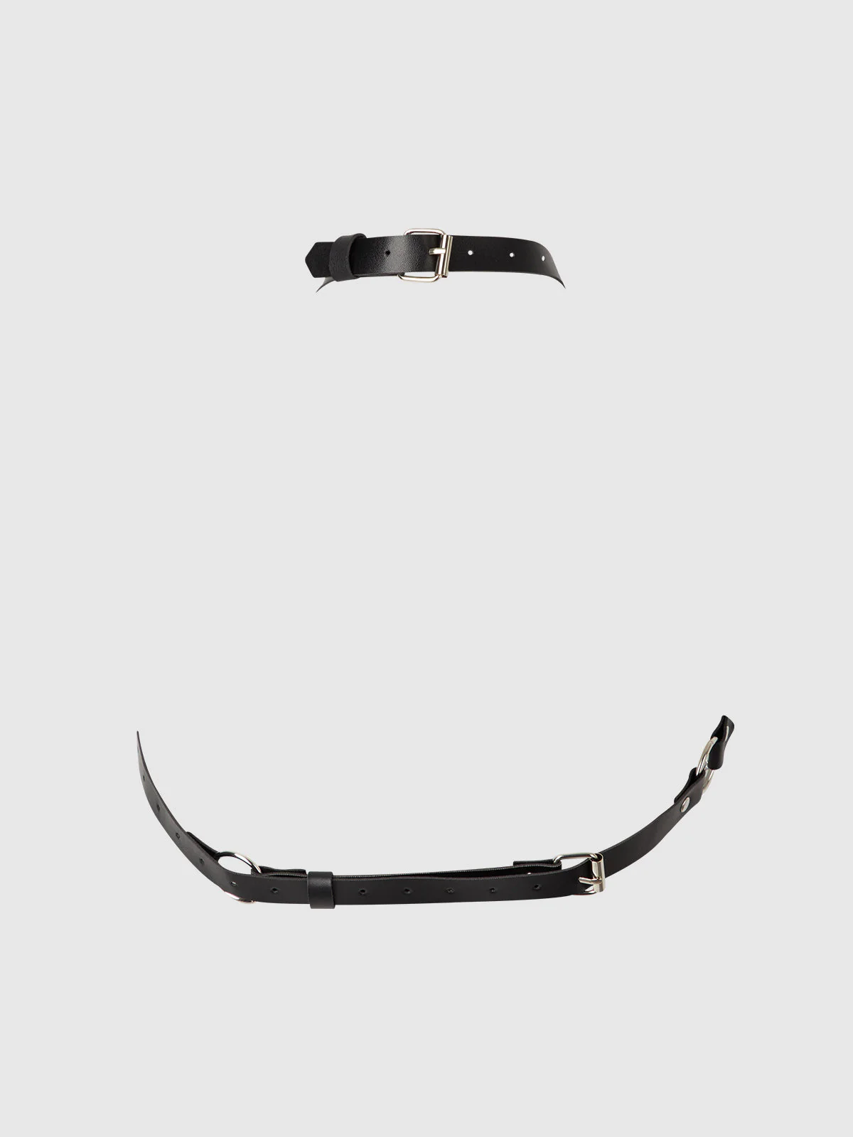 Ziggy Chain & Leather-Like Draped Harness - Image 7