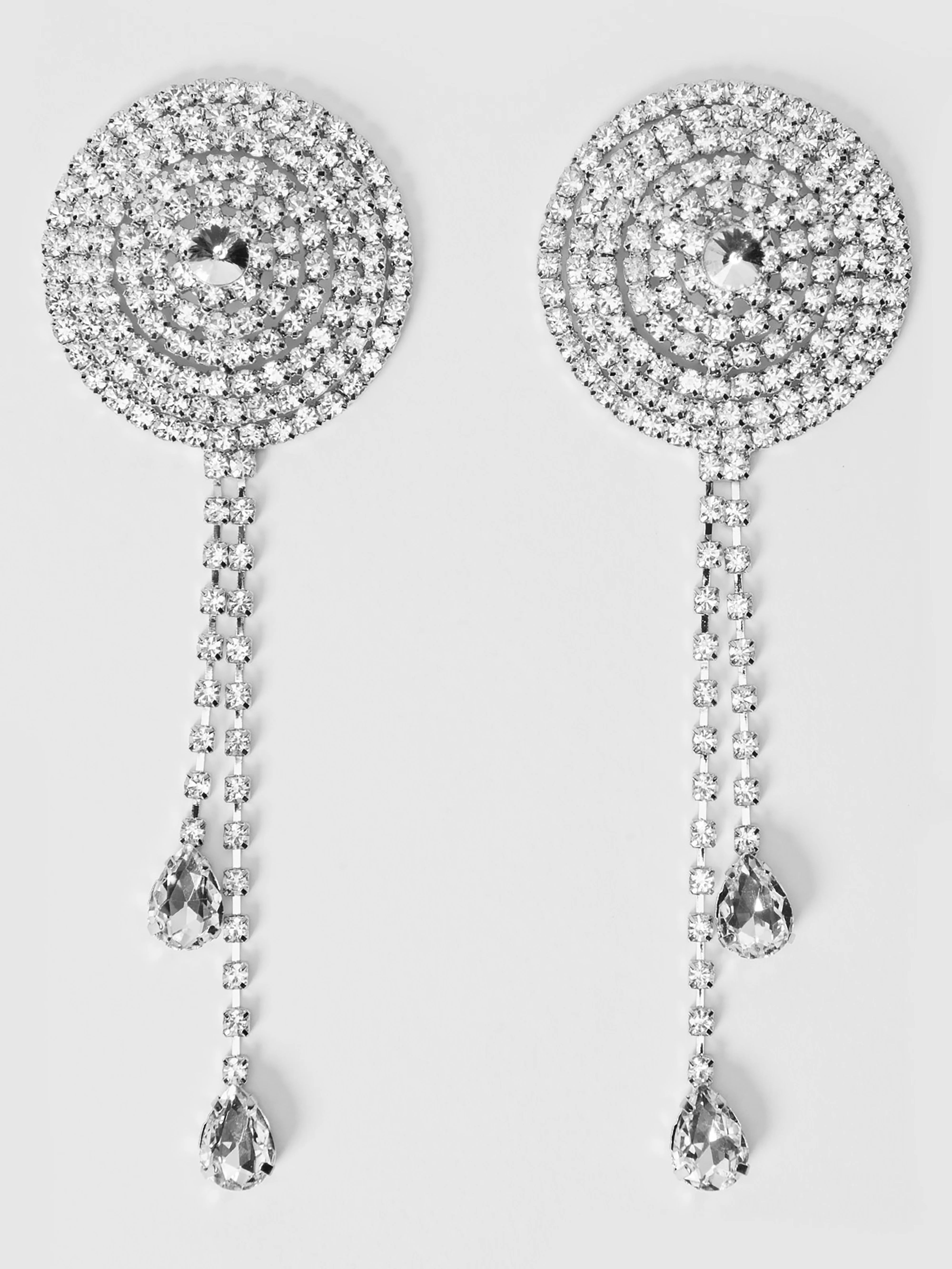 Ziggy Rhinestone Cone & Dangle Pasties - Image 3