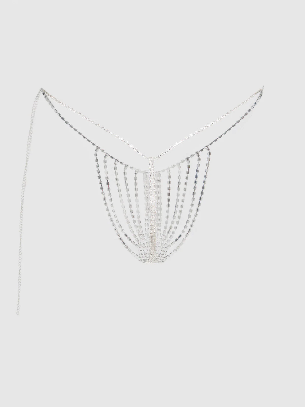 Ziggy Rhinestone Vertical Thong - Image 5